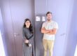 Madia with colleague at Cleanwatts Digital offices in Portugal