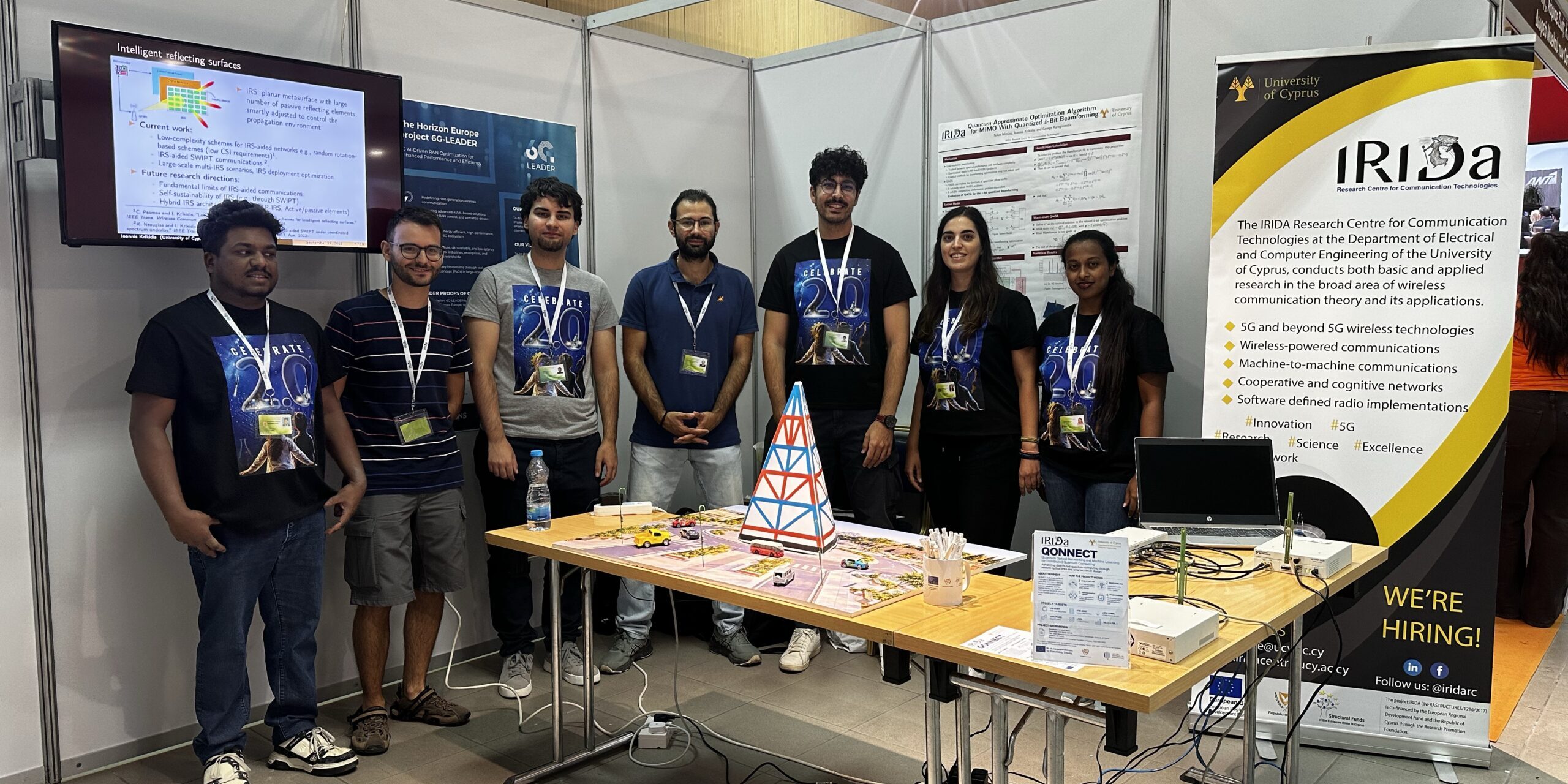 The Coalesce team from University of Cyprus at European Researchers Night